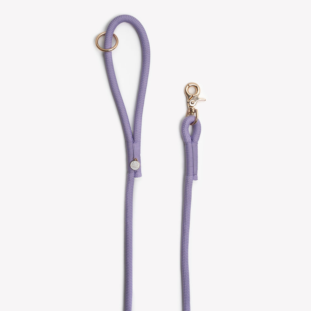 Lavender' - Braided Rope Leash - Majestic Pet Kingdom