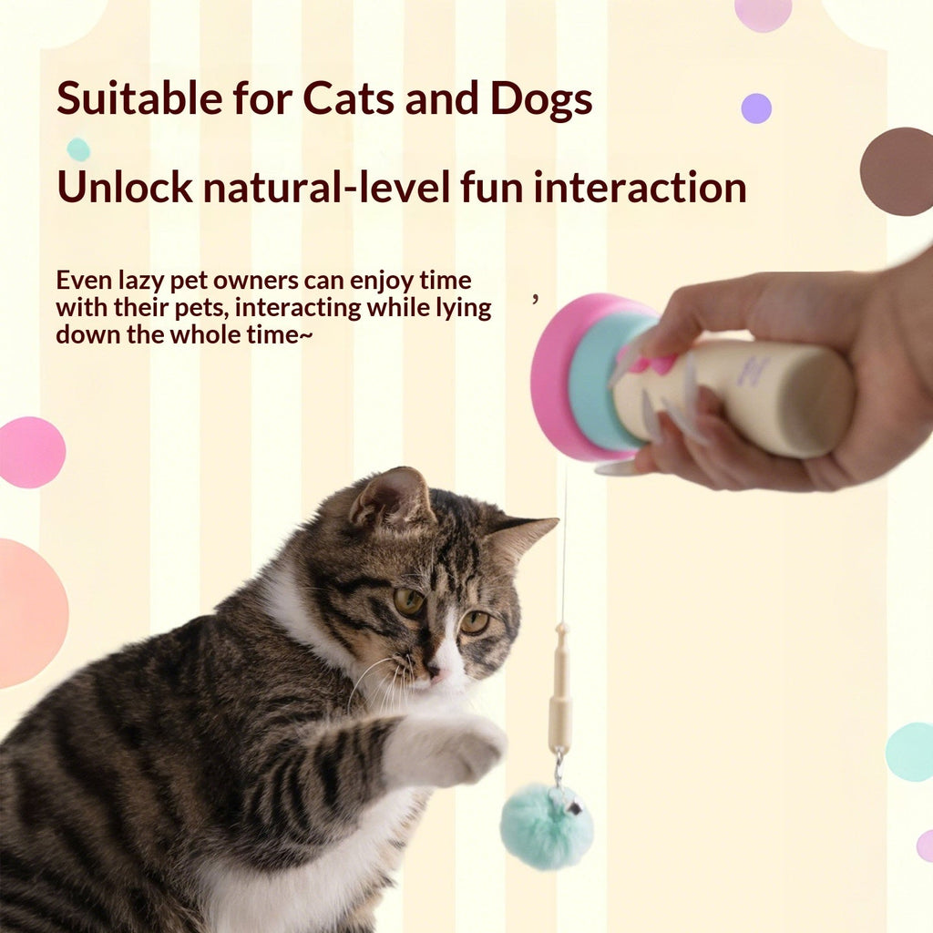 Electric Cat Teaser With One-button Launch