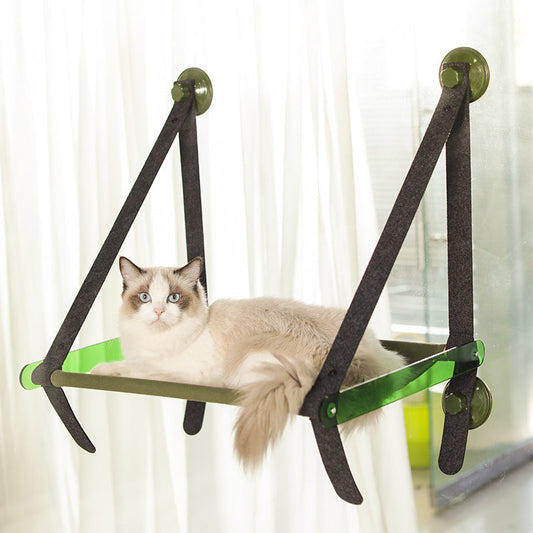 Cat Window Hammock Foldable Suction Cup Resting Perch Shelf - Majestic Pet Kingdom
