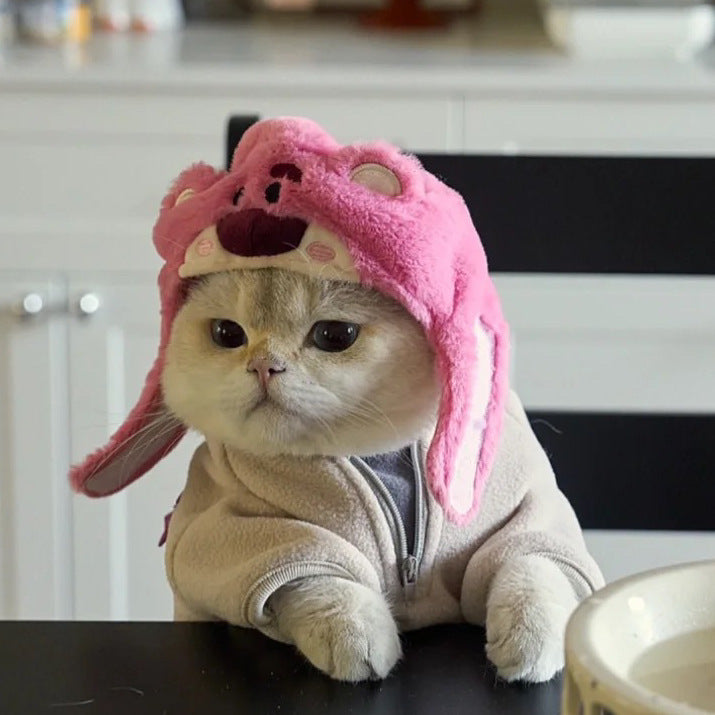 Cute Casual Winter Pet Hooded Hat