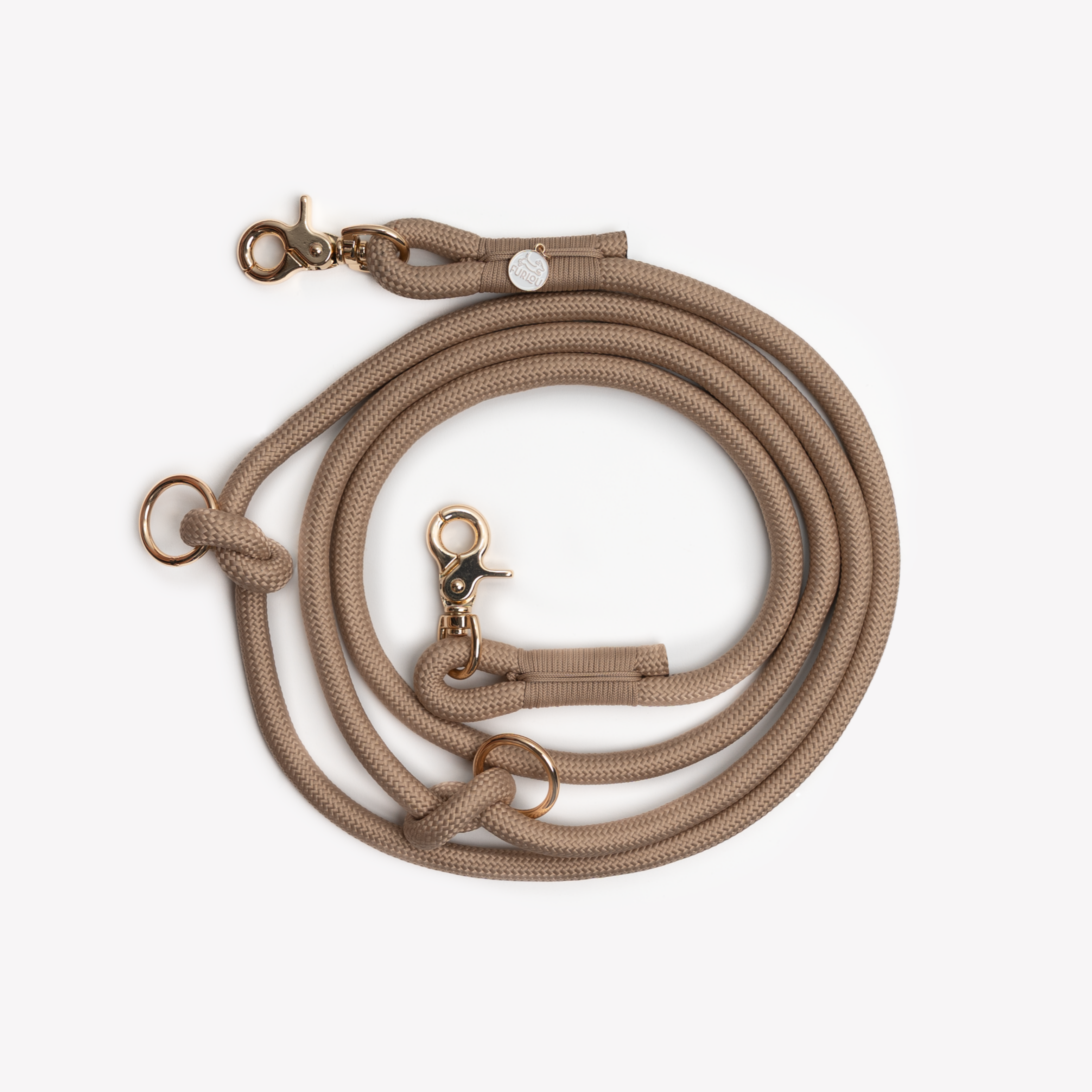 'Sand' - Hands Free Braided Leash | Purrfect Pet Kingdom