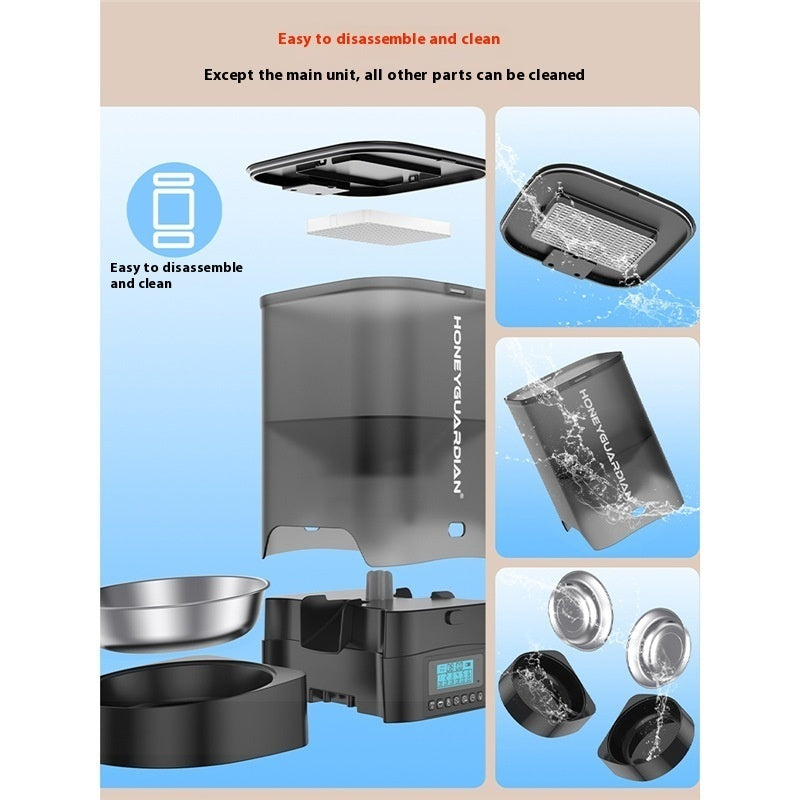 Smart Automatic Pet Feeder Cat Timing Quantitative - Majestic Pet Kingdom