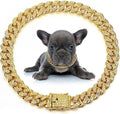Dog Necklace Metal Cat Chain Pet Crystal Collar Jewelry Accessories | Majestic Pet Kingdom™