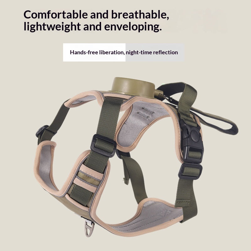 Automatic Retractable Leash And Harness - Majestic Pet Kingdom