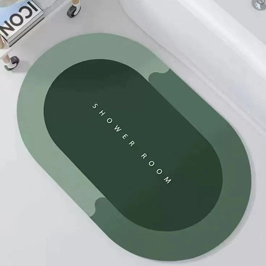 Soft cushion floor mat absorbent foot mat bathroom non-slip quick-drying toilet door carpet bathroom door mat - Main Feature View | Majestic Pet Kingdom