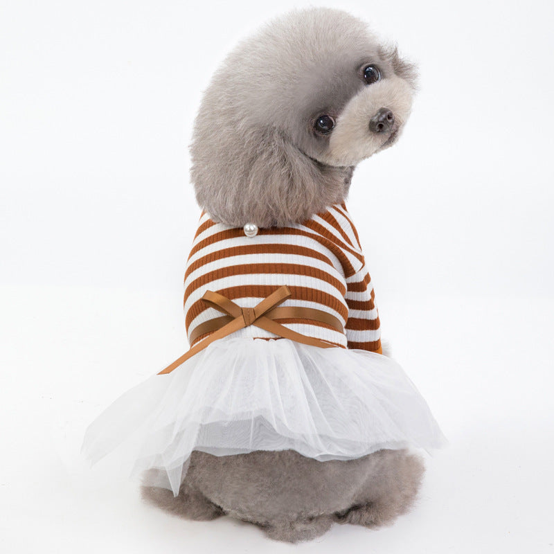 Pet Clothes Dog Clothes Spring And Summer New Dresses Pet Cl