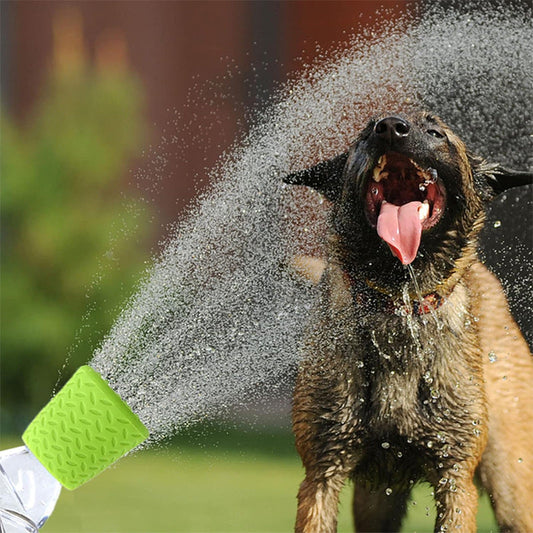 Silicone Pet Shower Head Portable Pet Bathing Shower Tool Outdoor Cat and Dog Cleaning Grooming Supplies - Main Feature View | Majestic Pet Kingdom