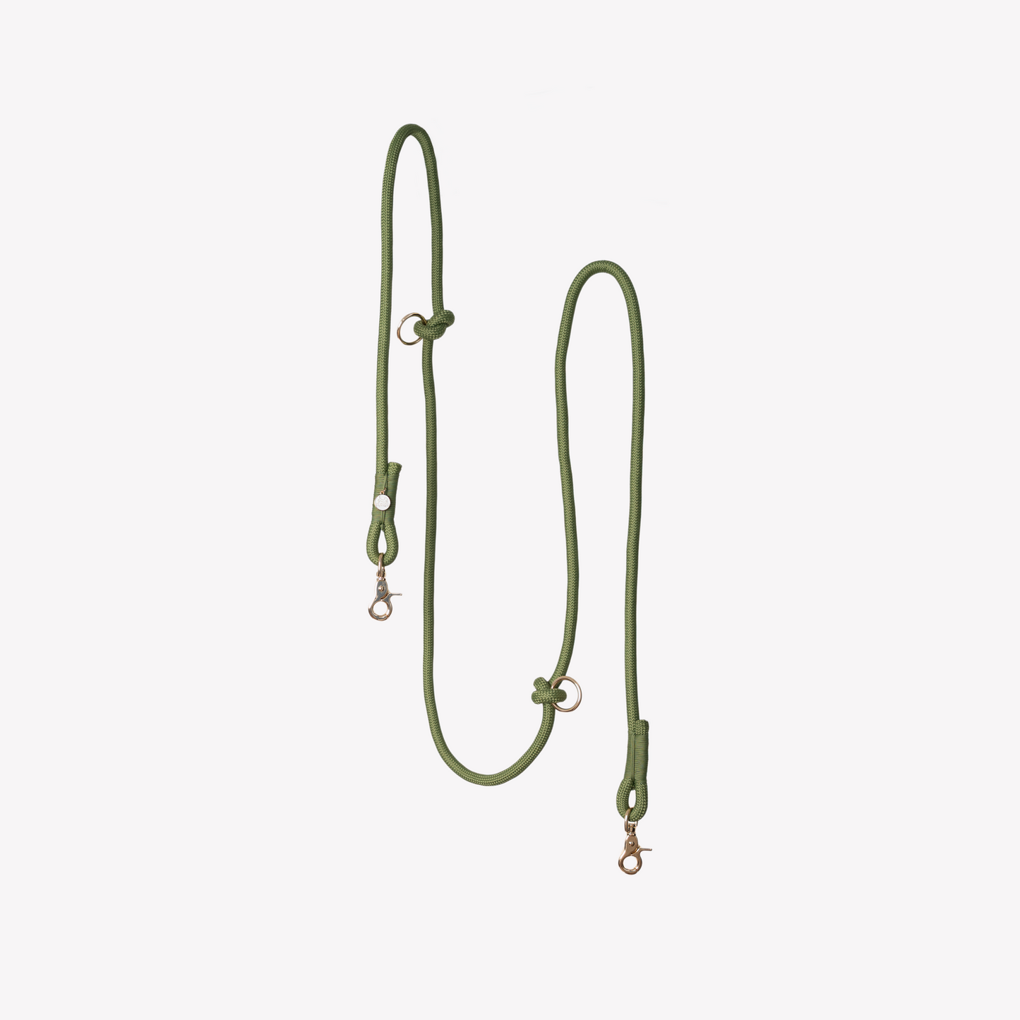 'Green' - Hands Free Braided Leash | Purrfect Pet Kingdom