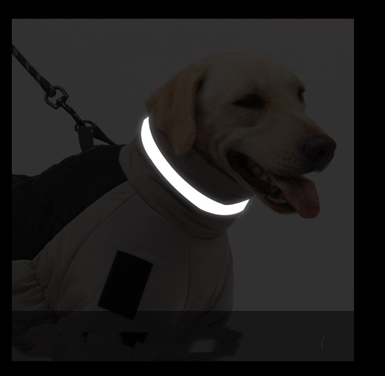 New Pet Dog Clothes Thickened With Reflective Warmth Pet Supplies - Majestic Pet Kingdom