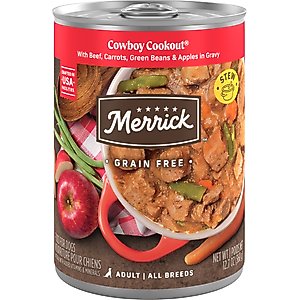 Merrick Grain Free Cowboy Cookout Wet Dog Food (12.7oz) - Majestic Pet Kingdom