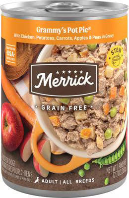Merrick Grain Free Grammy Pot Pie Wet Dog Food (12.7oz) - Majestic Pet Kingdom