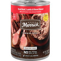 Merrick Grain Free Real Beef, Lamb and Bison Wet Dog Food (12.7oz) - Majestic Pet Kingdom