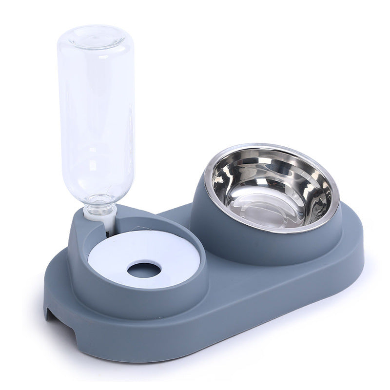 Automatic Drinking Water Oblique Mouthed Cat Bowl - Majestic Pet Kingdom