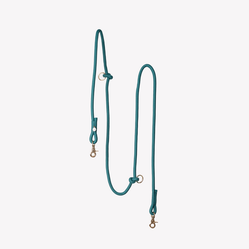 'Blue' - Hands Free Braided Leash | Purrfect Pet Kingdom