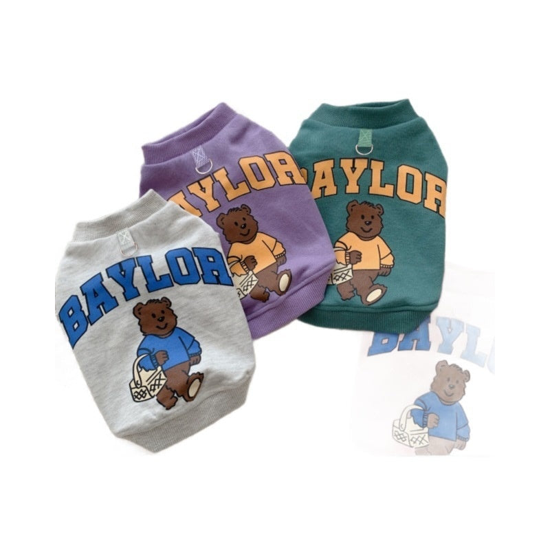 Dog Hoodie Fleece Lined Warm Autumn Winter Sweatshirt Coat - Detail Angle 4 | Majestic Pet Kingdom