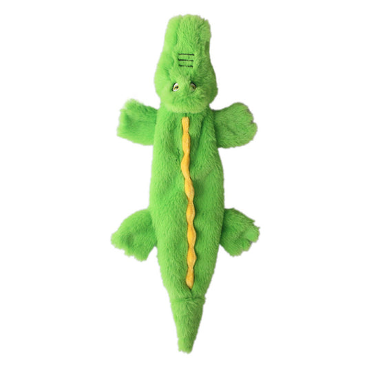 Crinkle Plush Pet Toy: Crocodile & Animal Squeaker Doll | Purrfect Pet Kingdom