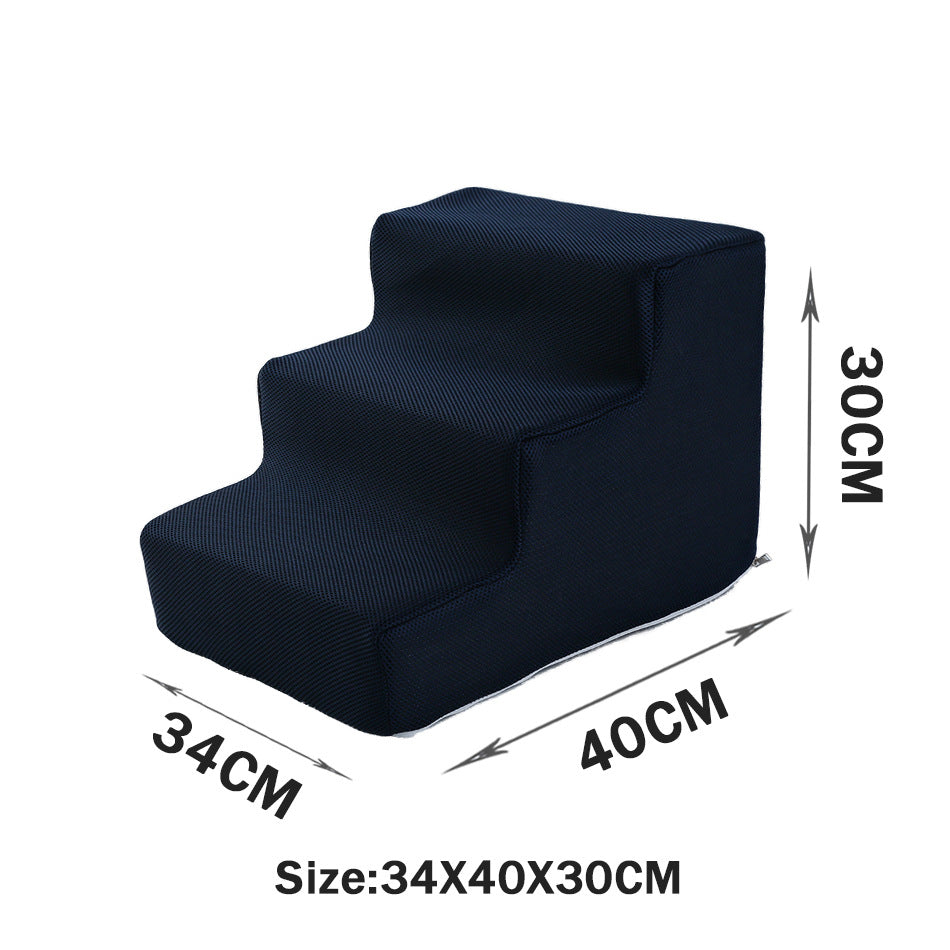 Non-Slip Folding Pet Sofa Steps & Dog Ladder