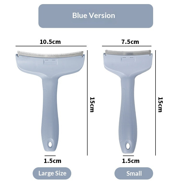 Pet Macaron Curved Blade Hair Removal Comb - Majestic Pet Kingdom