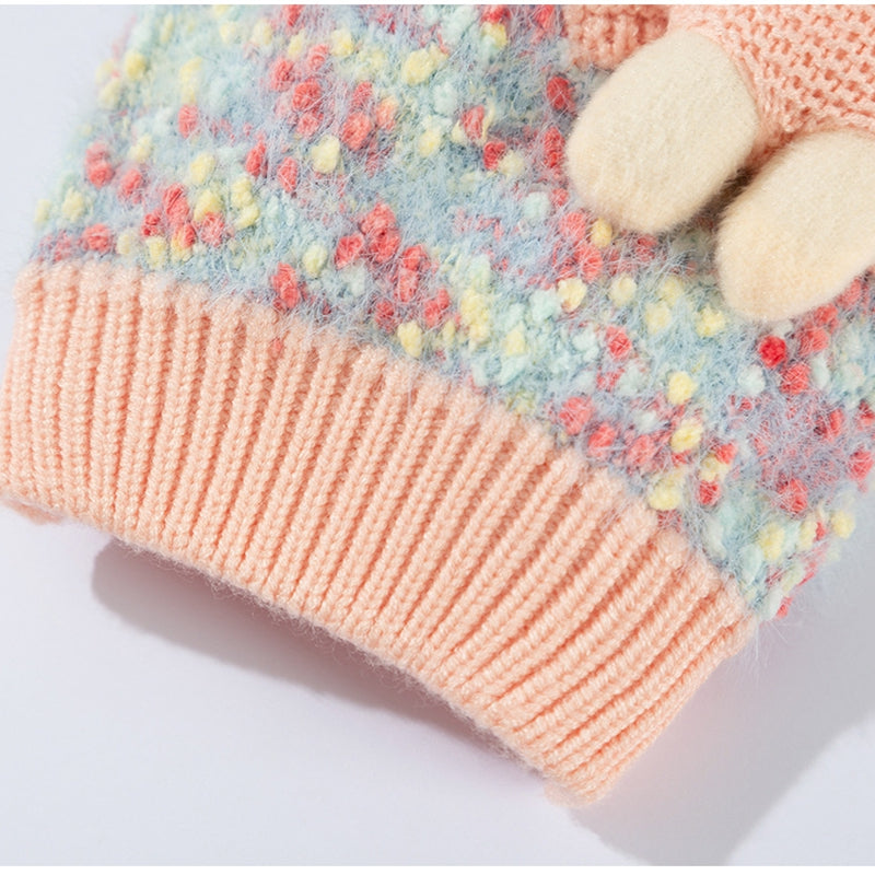 Autumn And Winter Pet Sweaters, Three-dimensional Bear Floral Yarn, Small And Medium-sized Dog Bichon Frise Yorkshire Terrier Pullover, Cat And Dog Clothes - Majestic Pet Kingdom