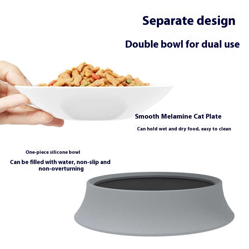 Pet Protective Cervical Spine Drinking Bowl Cat Dish