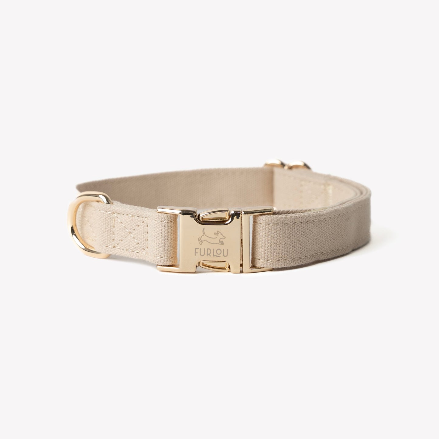 'Tan' - Canvas Dog Collar | Purrfect Pet Kingdom