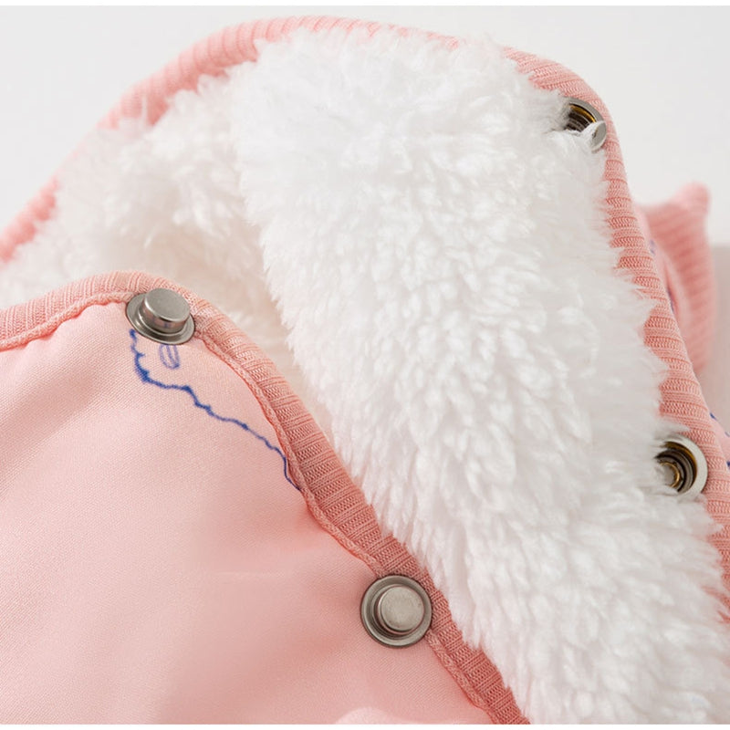 Dog Cotton Coat, Warm And Cute For Autumn And Winter, Fully Printed Bear Four-legged Coat, Small And Medium-sized Bichon Frise Pet Dog Clothes