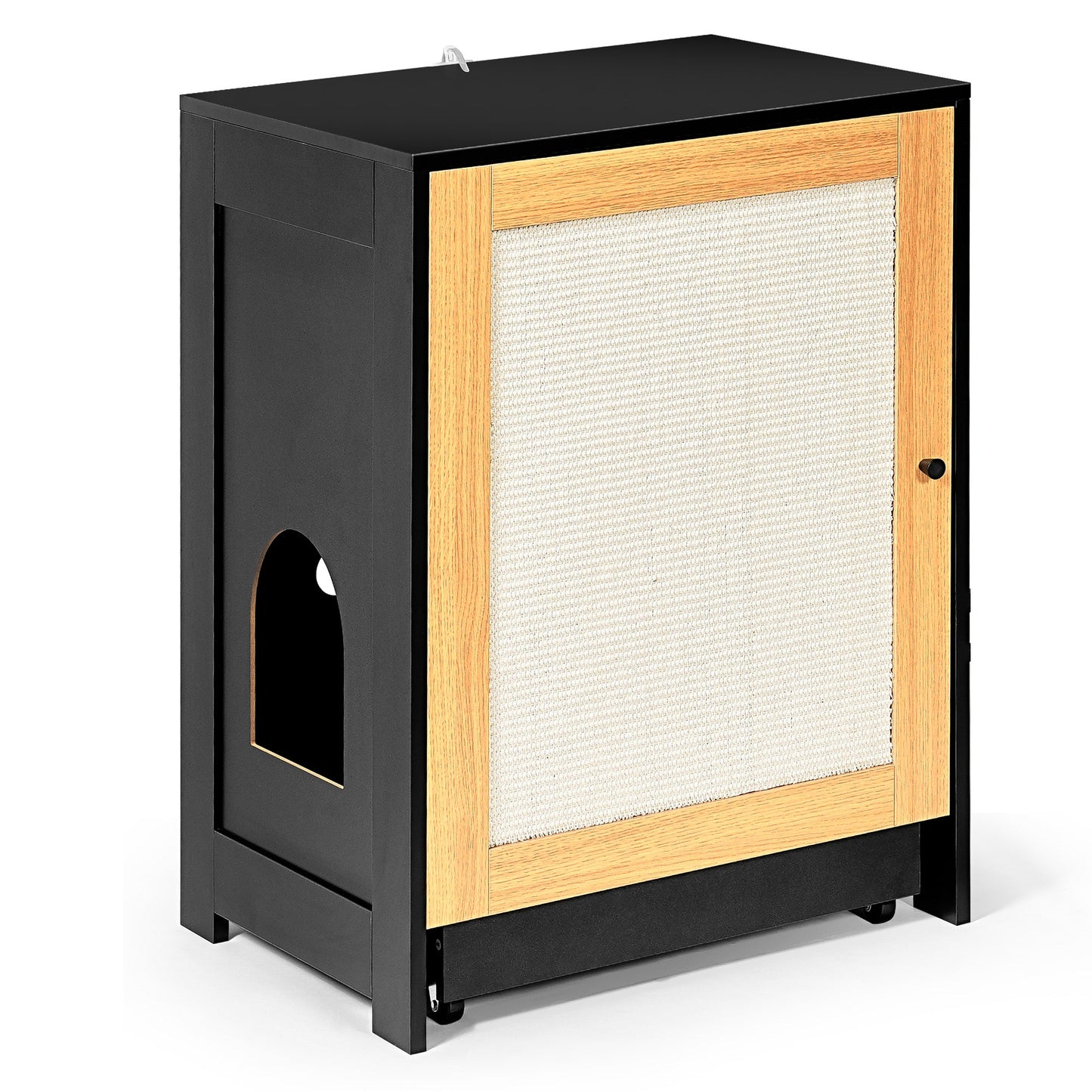 Cat Litter Box Enclosure - Hidden Washroom Side Table