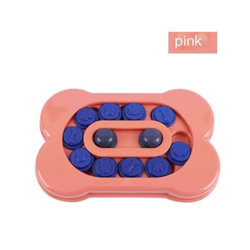 Interactive Slow Feeder Bowl: Dog Puzzle Toy Bowl - Majestic Pet Kingdom