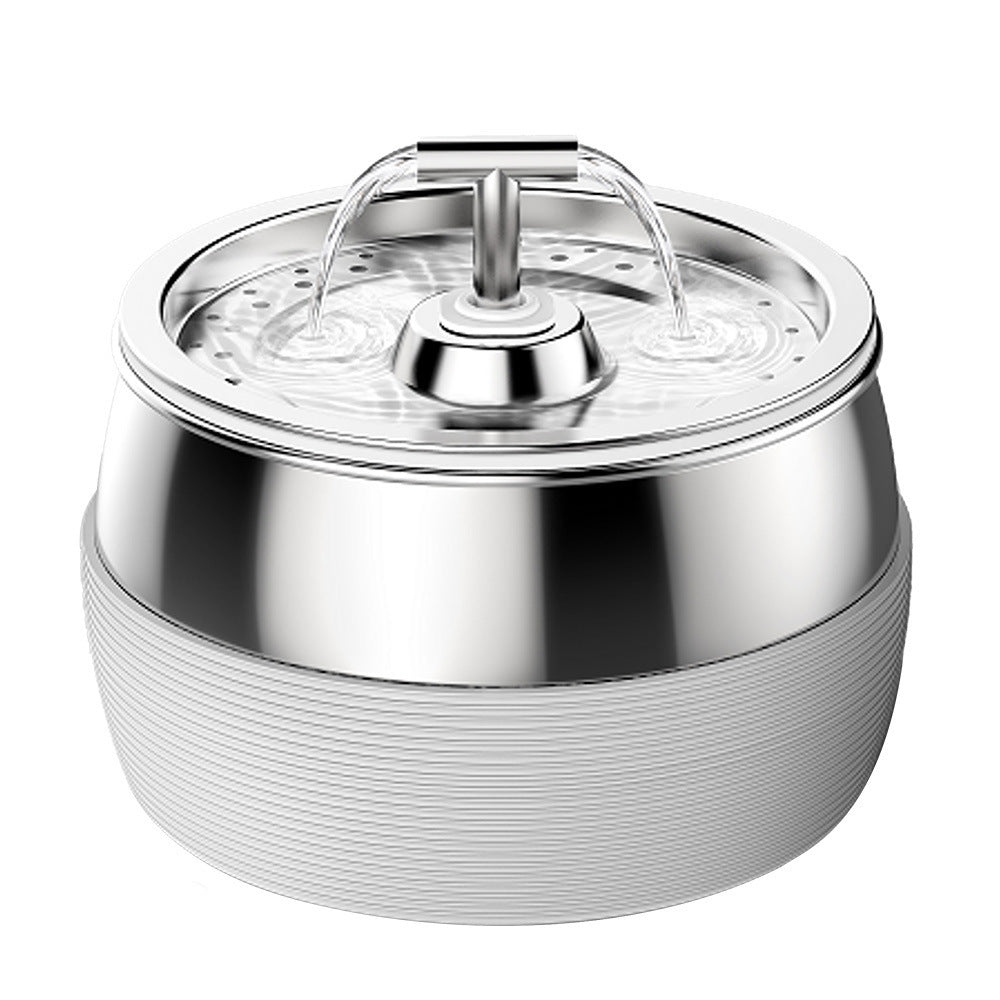 Smart Pet Water Dispenser: Stainless Steel Auto Circulation - Majestic Pet Kingdom