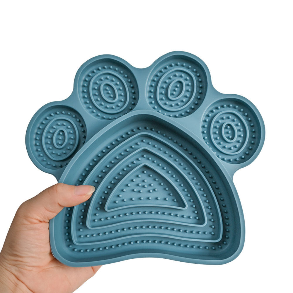 Dog Silicone Licking Pad Suction Cup Pet Dog Dog Slow Food Pad Slow Food Bowl