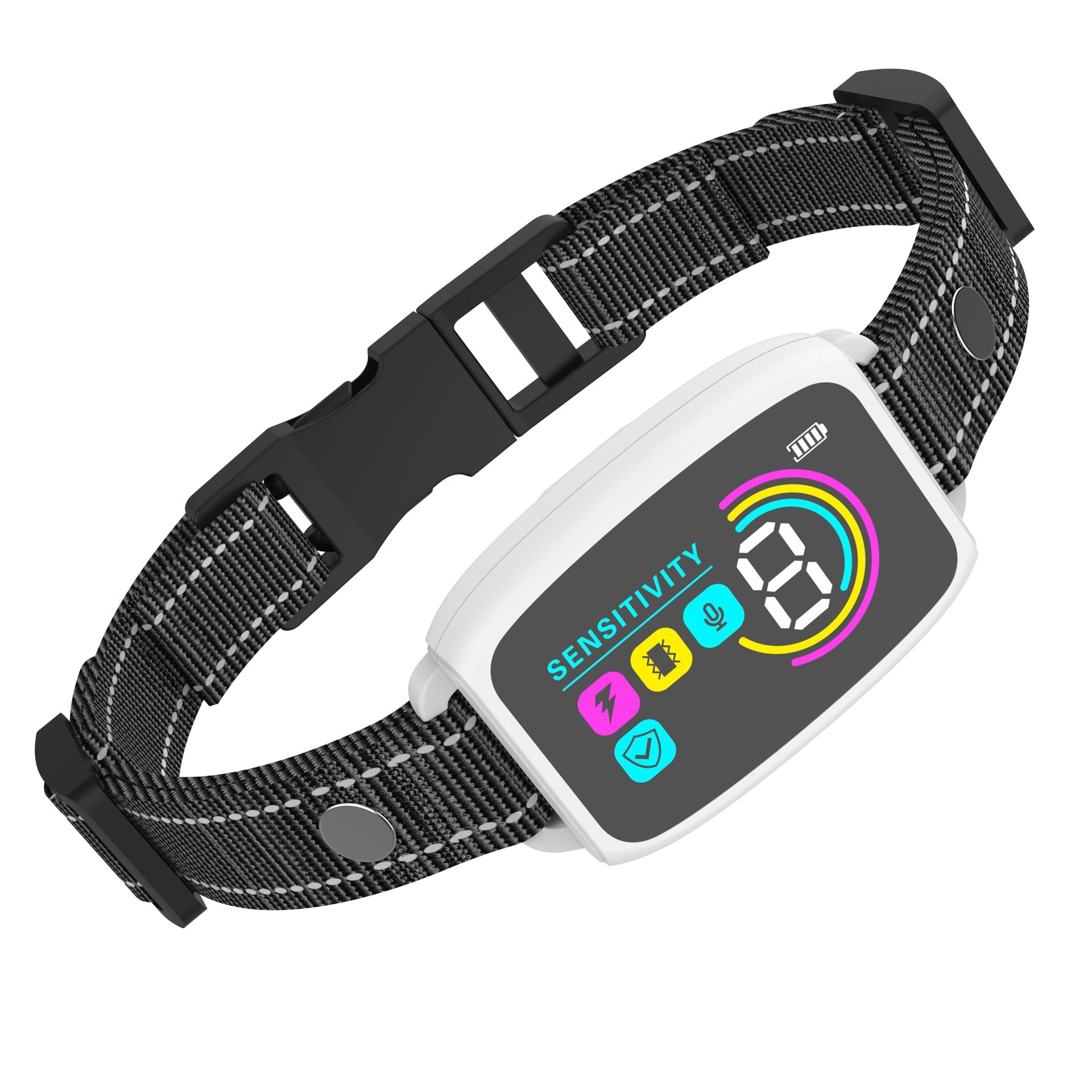 Smart Automatic Anti Barking Dog Collar Rechargeable Bark Stopper Stop Barking HD Digital Display IP67 Waterproof Collar For Dogs Pet Products - Majestic Pet Kingdom