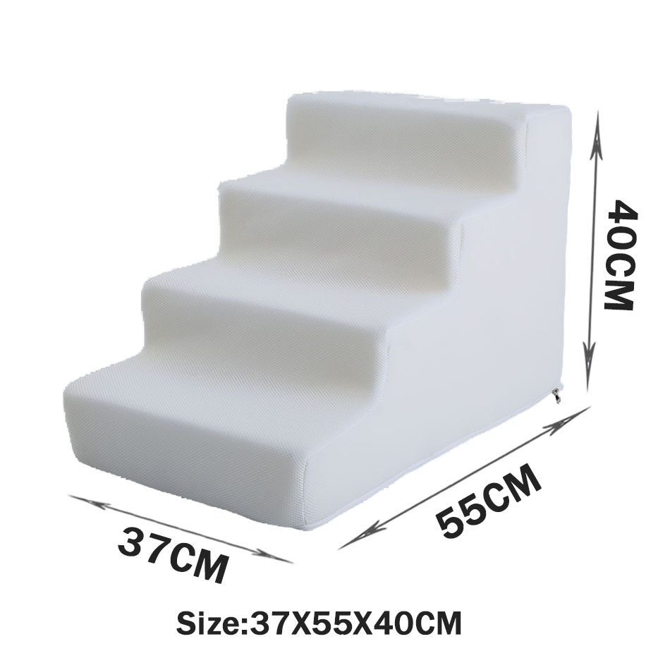Non-Slip Folding Pet Sofa Steps & Dog Ladder