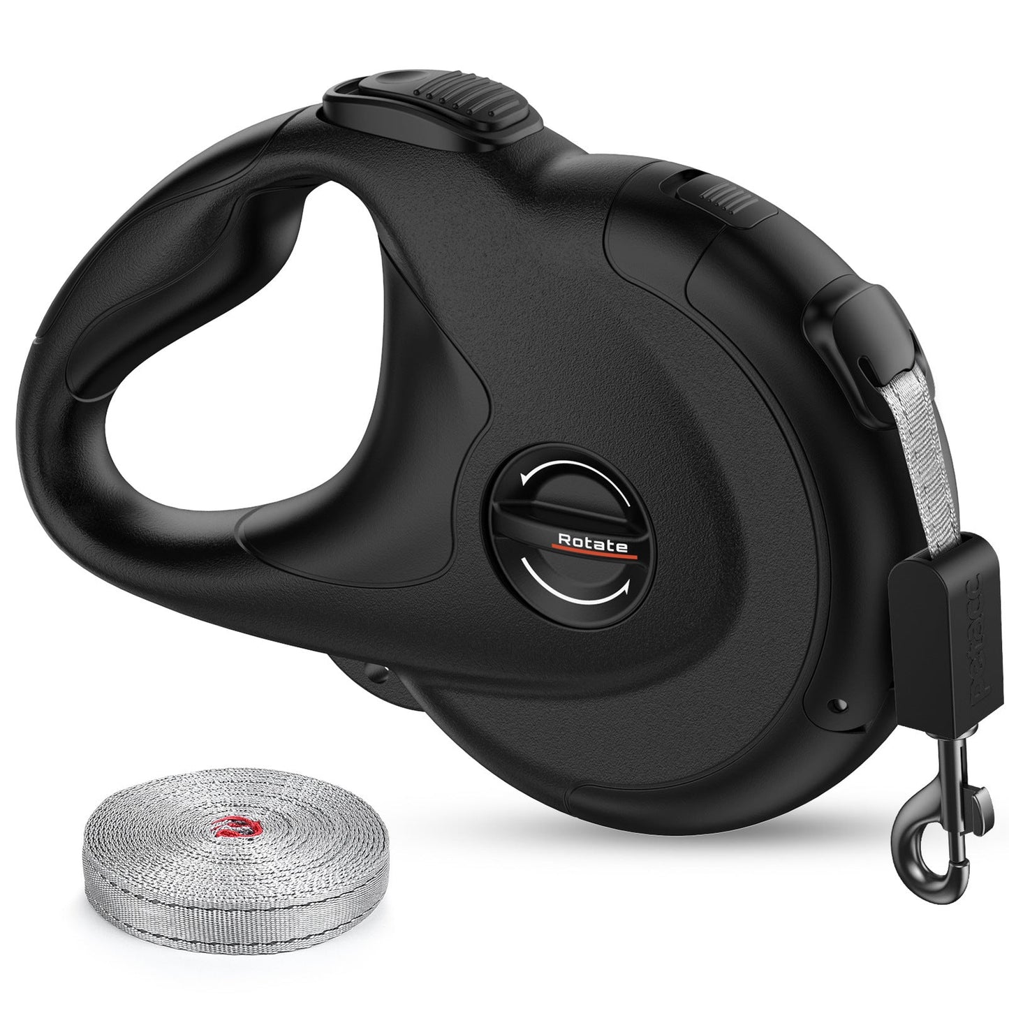 Reflective Retractable Dog Leash - Outdoor Pet Walking