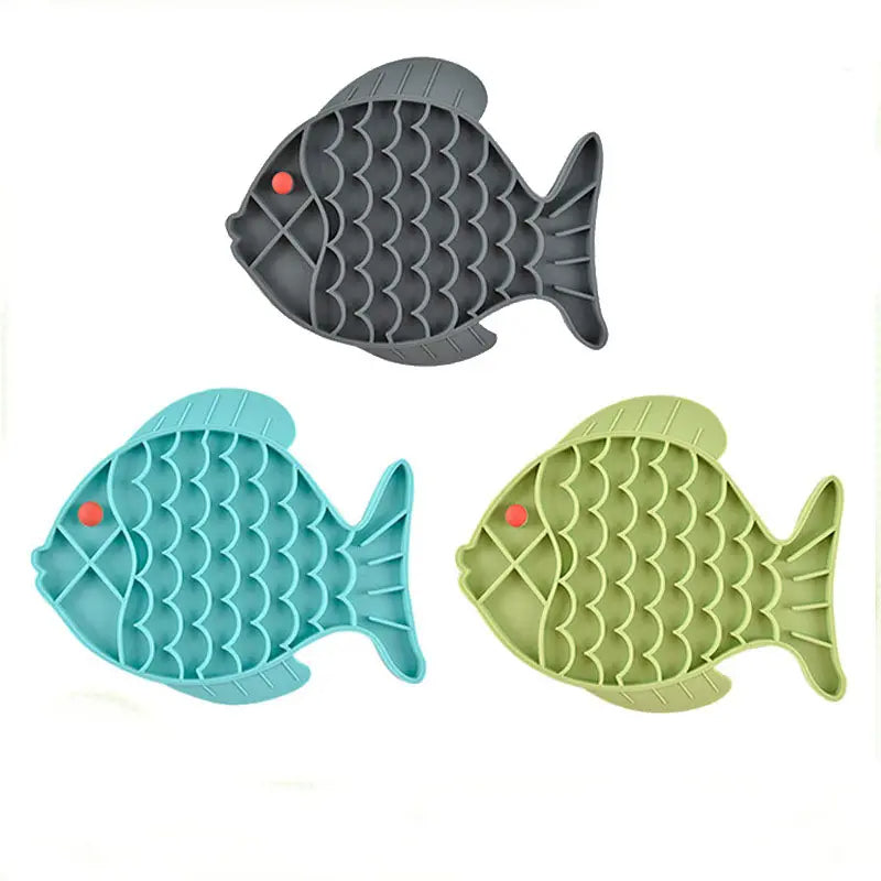 Silicone Lick Mat For Pet Dogs Slow Food Plate Rice Bowl For Small Medium Dog Anti Gulping Choking Feeder Puppy Treat Dispenser - Majestic Pet Kingdom