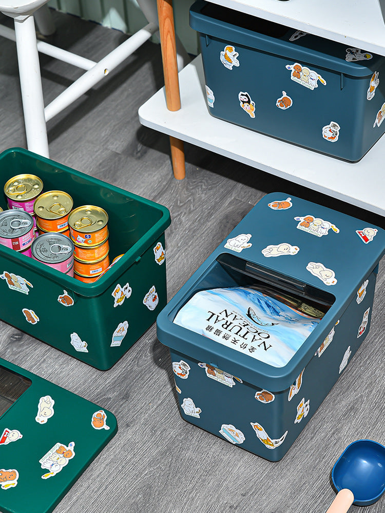 Dog & Cat Food Storage Bucket Box Container