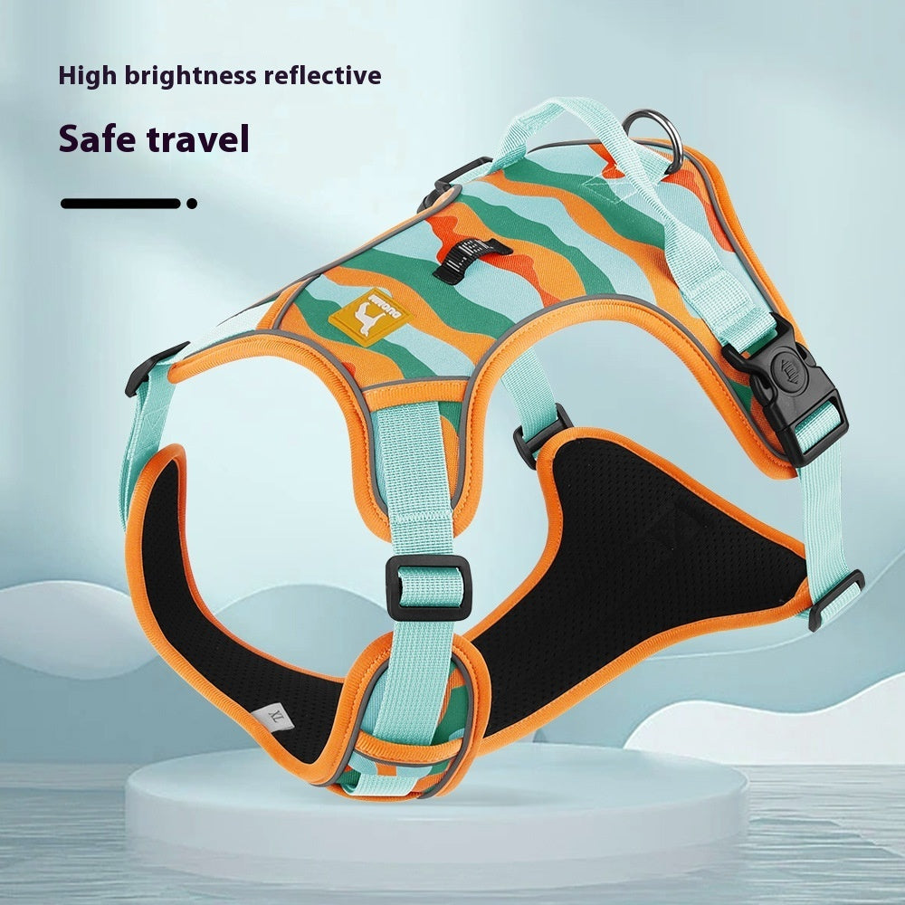 Dog Chest And Back Reflective Commuter Hand Holding Rope Pet Wellness | Majestic Pet Kingdom™
