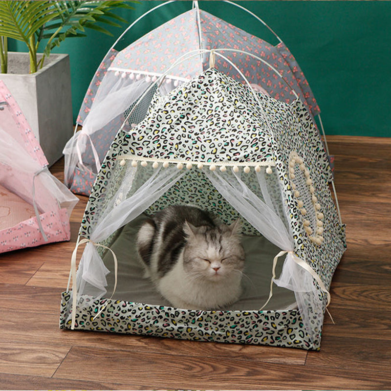 Comfy Calming Pet Tent Bed for Small Dogs and Cats | Purrfect Pet Kingdom