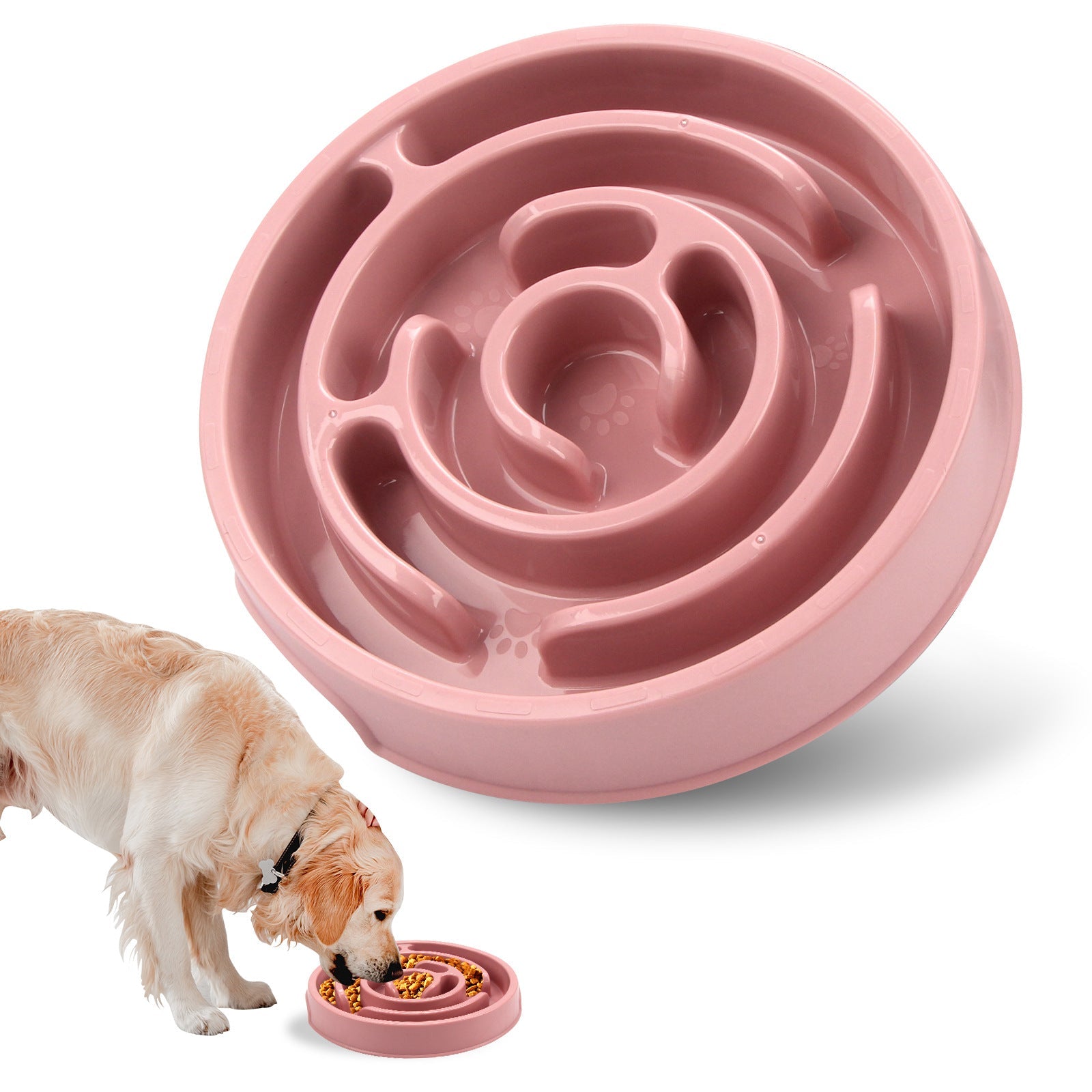 Slow Feeder Dog Bowls Silicone Dog Puzzle Feeder Bowl For Healthy Eating Puppy Slow Feeder Bowl Anti-Choking Dog Slow Feeder Bowls - Majestic Pet Kingdom