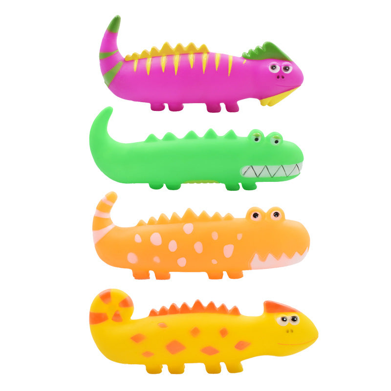 Little Lizard Molar Teeth Vinyl Vocal Pet Toy