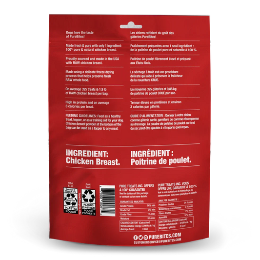 Pure Bites Chicken Freeze Dried Dog Treats