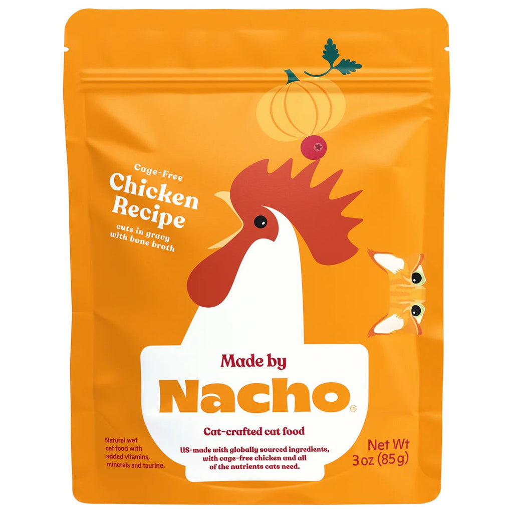 Made By Nacho Chicken In Gravy Cuts Cat Food (3oz) - Majestic Pet Kingdom