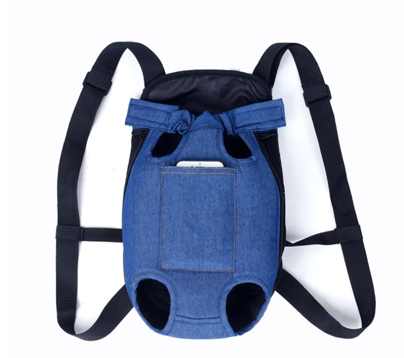 Dog Carrier Backpack Adjustable Breathable Mesh Travel Tote Bag - Detail Angle 6 | Majestic Pet Kingdom