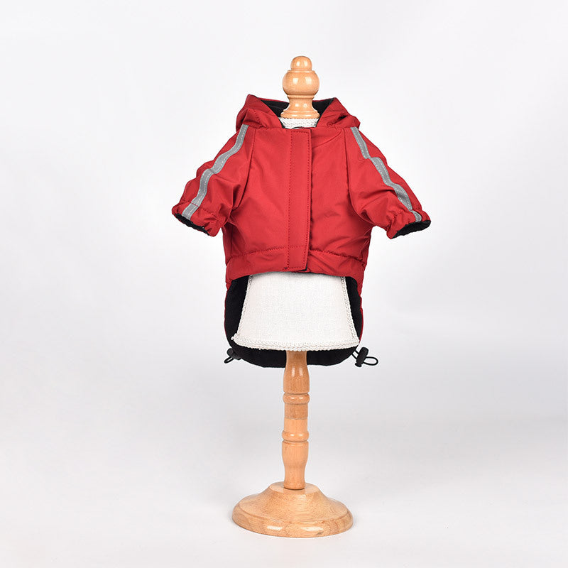 Dog Clothing Plus Velvet Thick Jacket - Majestic Pet Kingdom