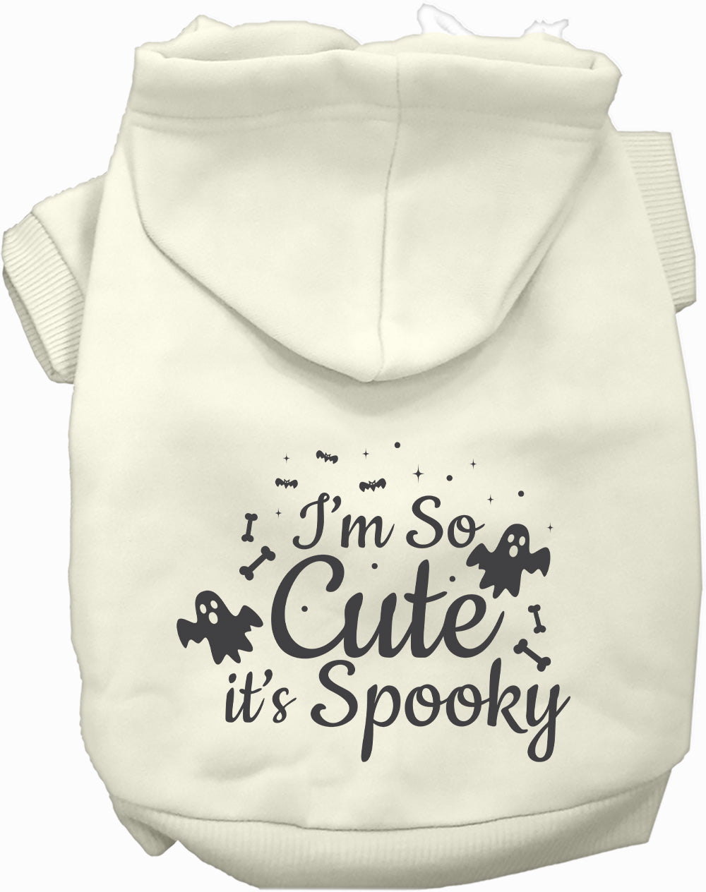 Dog Hoodie So Cute Its Spooky Halloween Pet Costume Sweater