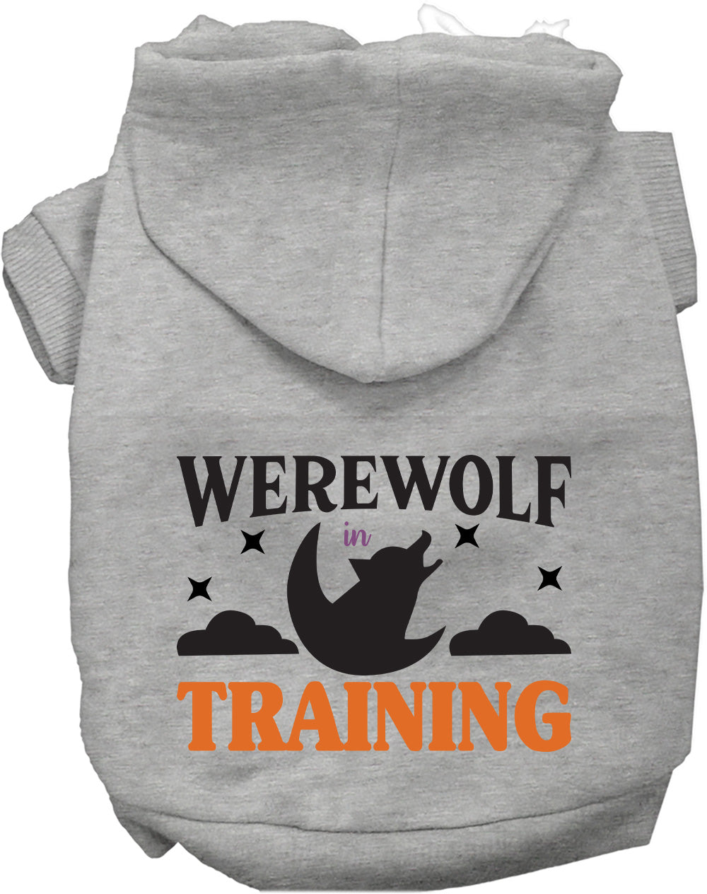 Werewolf in Training Spooky Halloween Pet Costume Hoodie