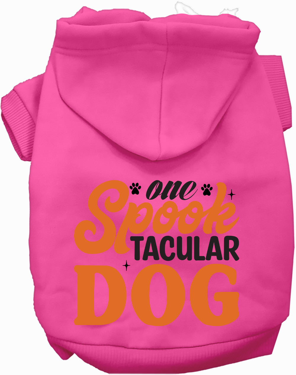 Dog Hoodie One Spooktacular Dog Spooky Halloween Costume Coat - Detail Angle 6 | Majestic Pet Kingdom