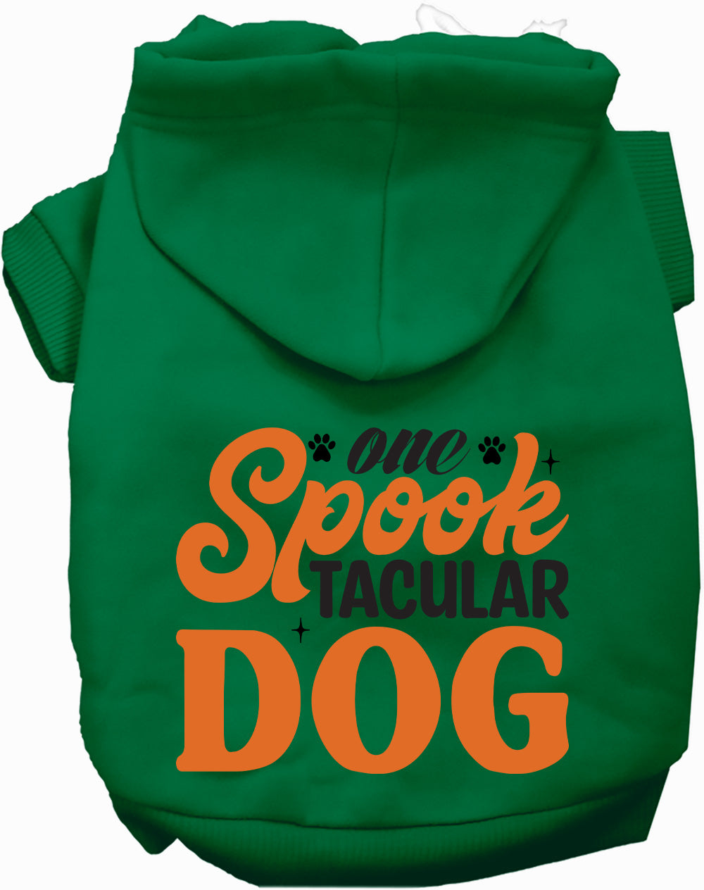 Dog Hoodie One Spooktacular Dog Spooky Halloween Costume Coat - Detail Angle 3 | Majestic Pet Kingdom