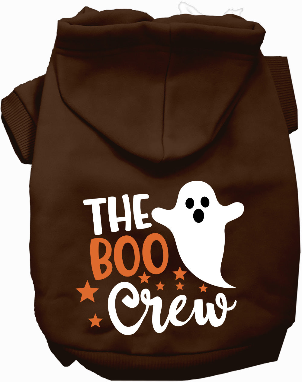 Dog Hoodie The Boo Crew Cute Spooky Halloween Pet Costume Top - Detail Angle 6 | Majestic Pet Kingdom