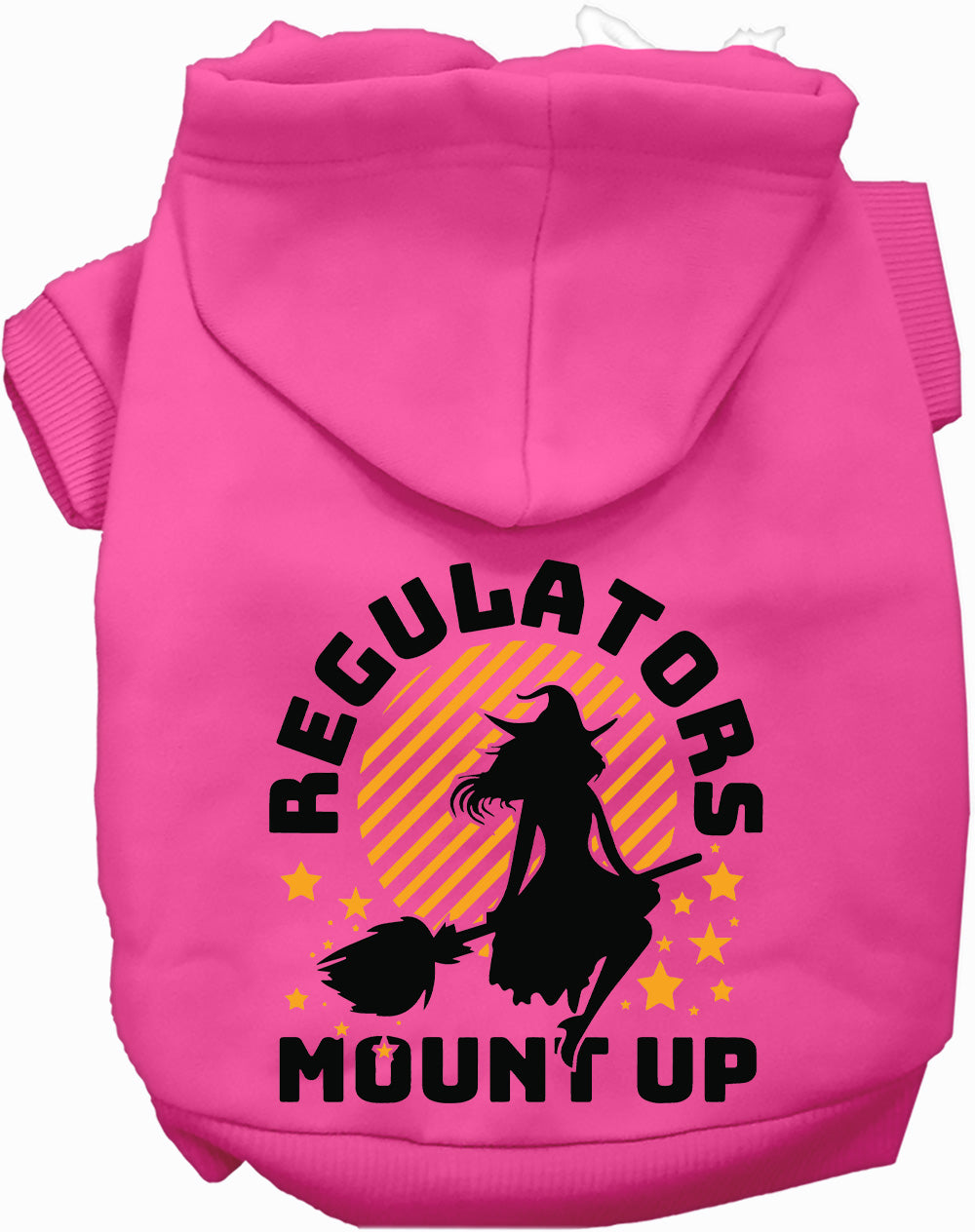 Dog Hoodie Regulators Mount Up Funny Music Parody Sweatshirt - Detail Angle 5 | Majestic Pet Kingdom