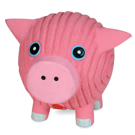 Hamlet Pig Ruff-Tex® Latex Ball Dog Toy, Large - Premium